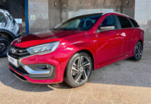 Обновленная Лада Веста Спорт: пять дверей и шесть передач